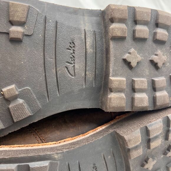 Clarks Mens Lawes High GTX Brown Lea Hiking , Cushion Soft Sz 10 - Picture 9 of 10